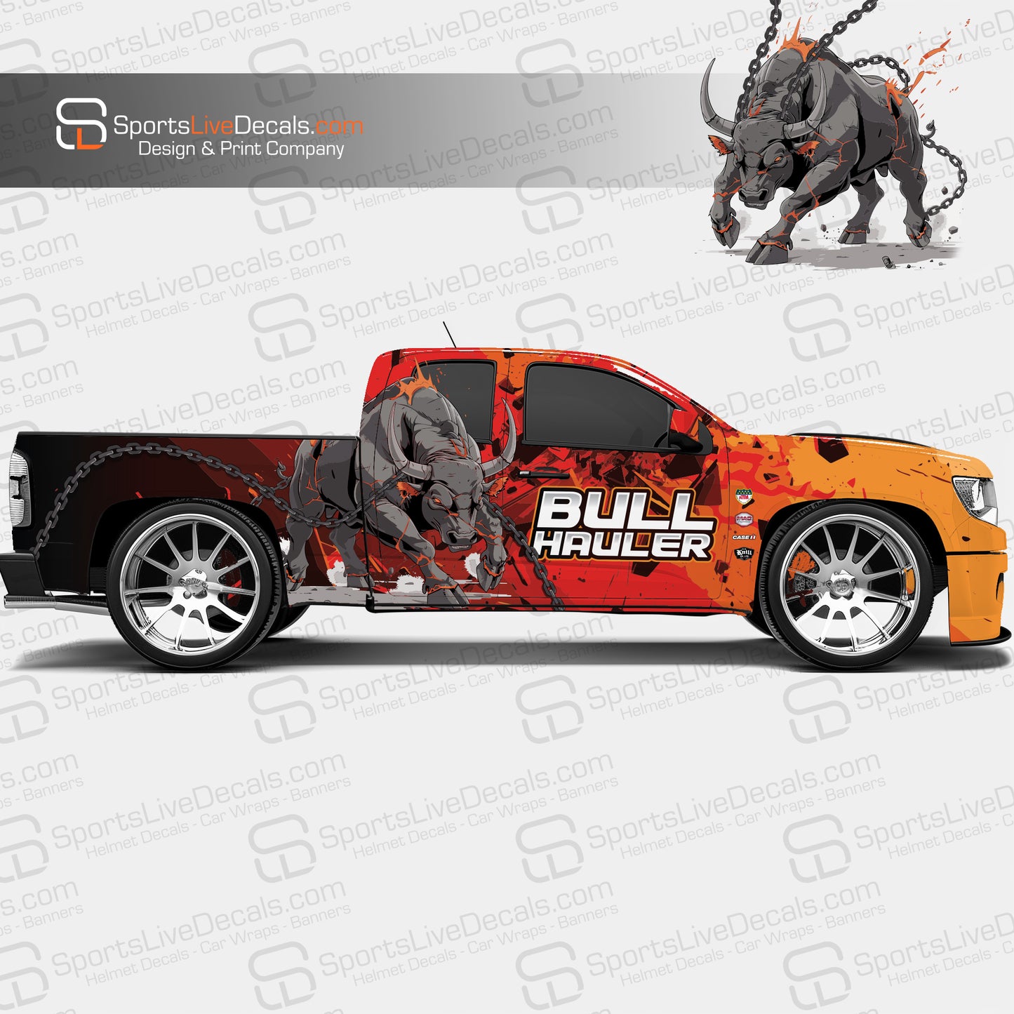 Custom Car Wrap Design