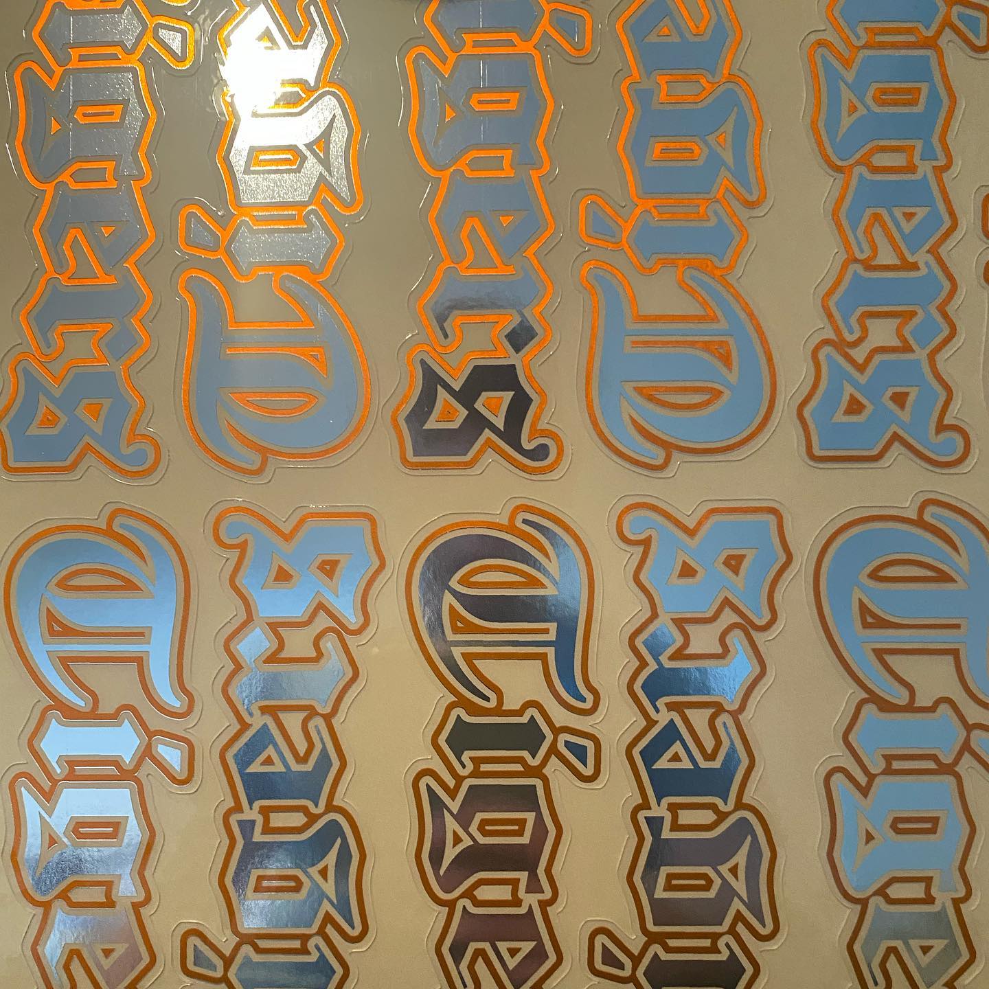 Side Decals with Gloss finish - Lacrosse