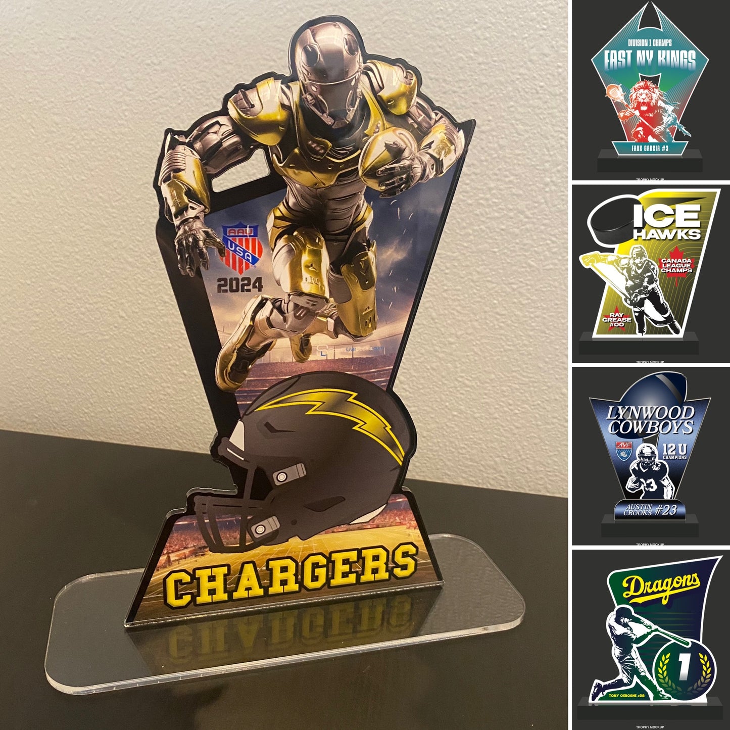 Trophies - Custom Acrylic