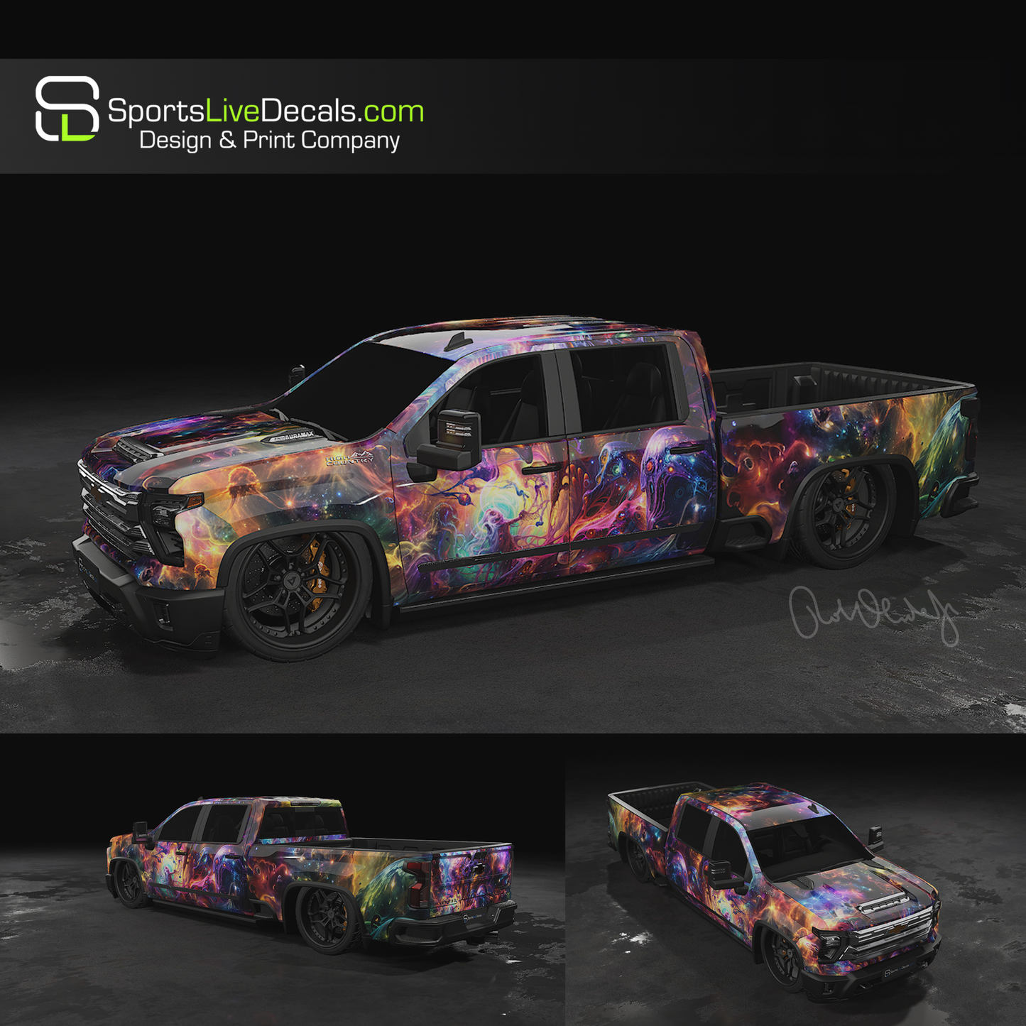 Custom Car Wrap Design