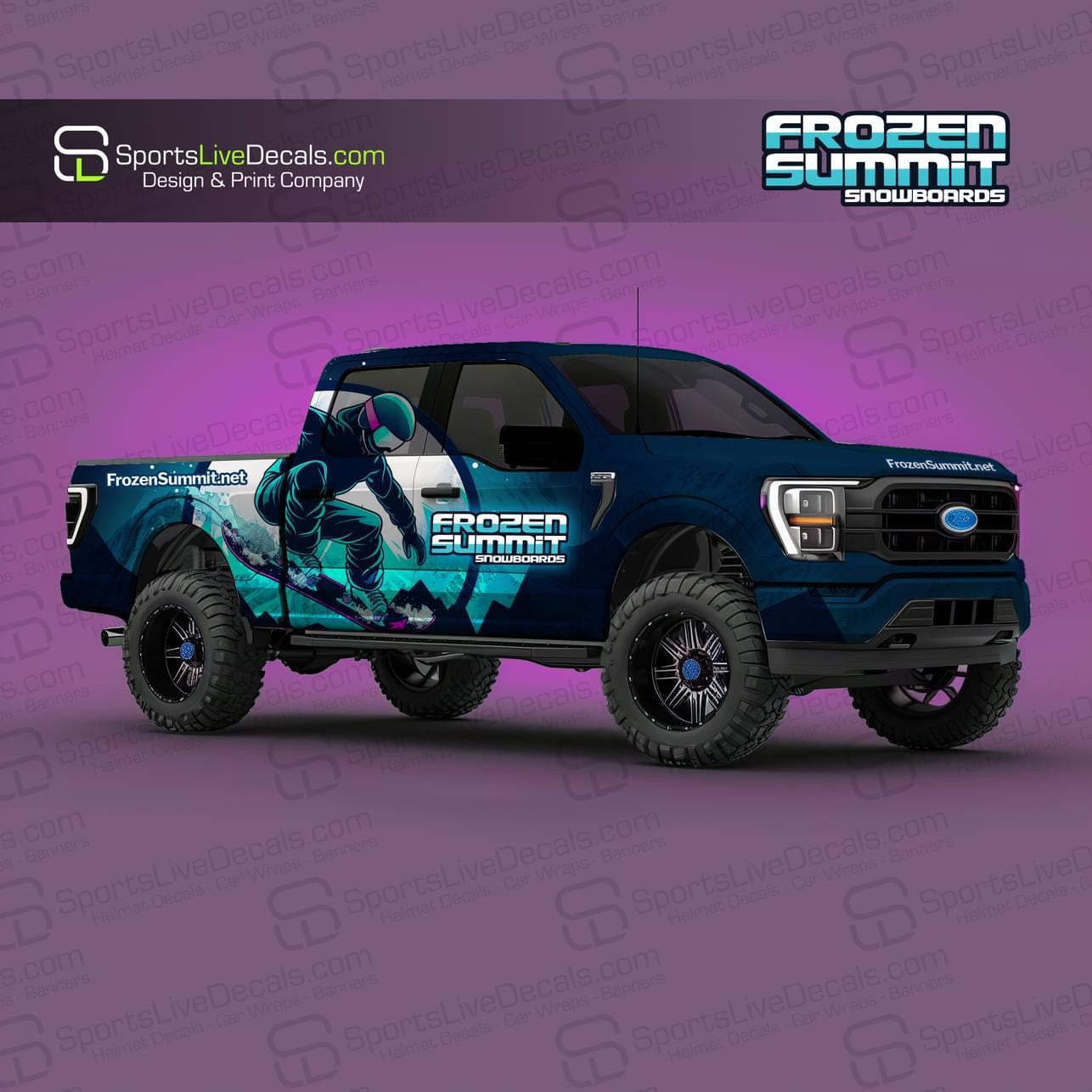 Custom Car Wrap Design