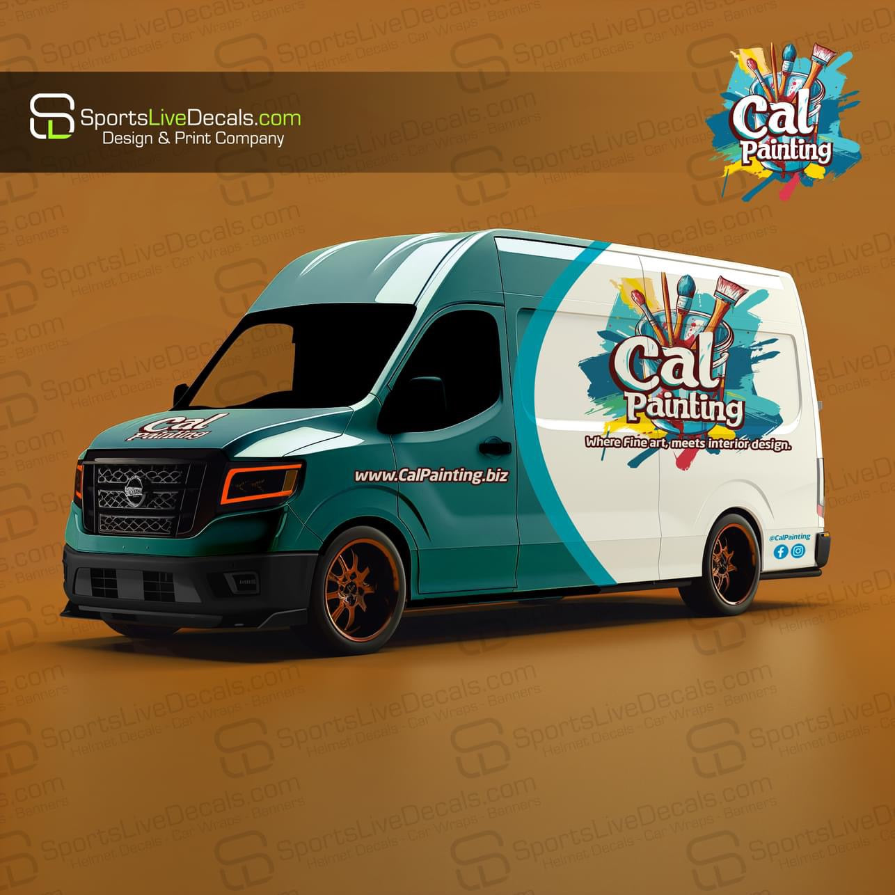 Custom Car Wrap Design