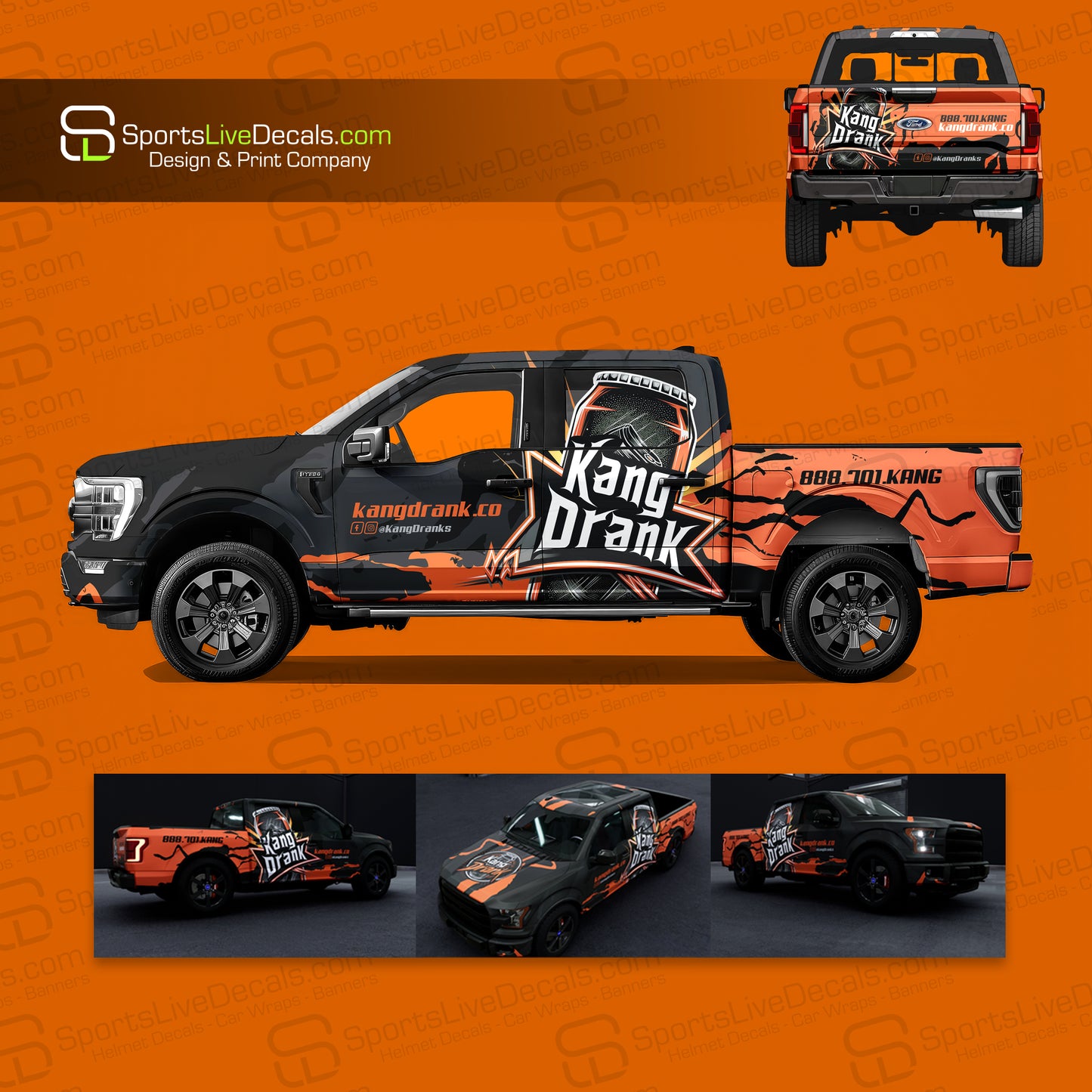 Custom Car Wrap Design