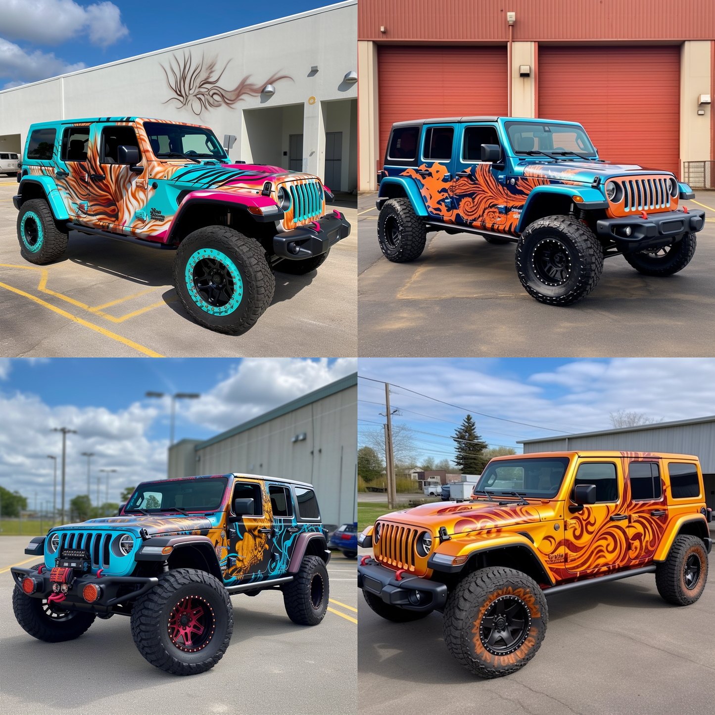 Custom Car Wrap Design