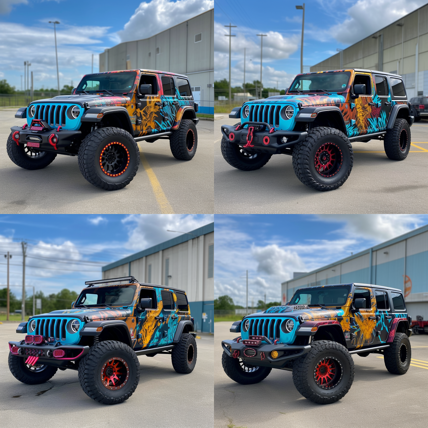 Custom Car Wrap Design