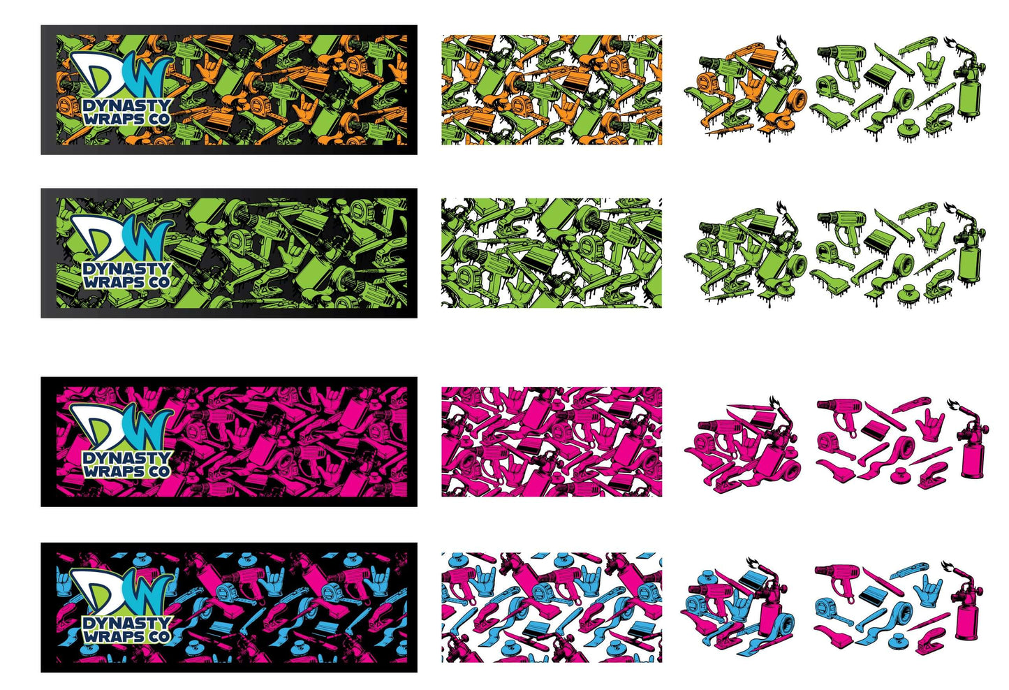 Dynasty Wraps - Wrap Tool Chaos - Sports Live Decals
