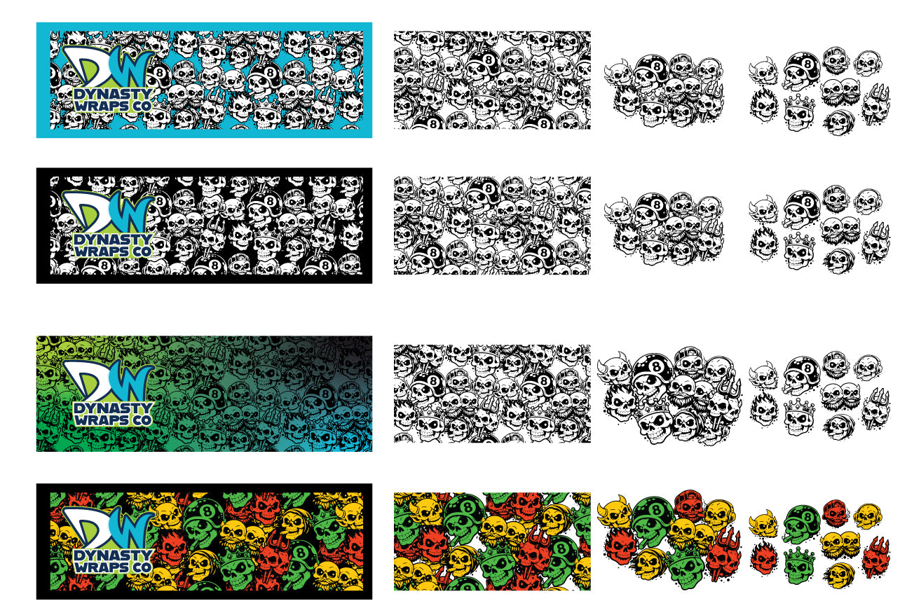 Dynasty Wraps - Skull Riot