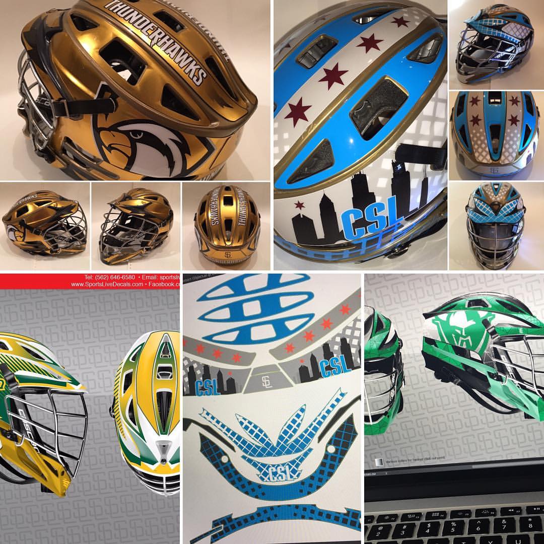 Lacrosse Decal Wrap