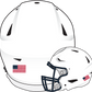 American Flag  Helmet Decals