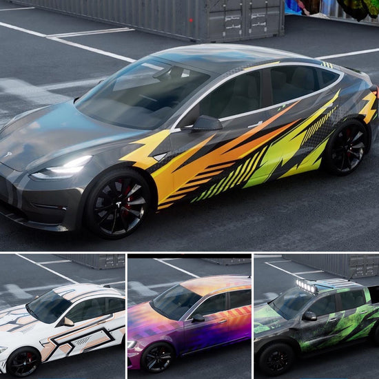 Custom Car Wrap Design
