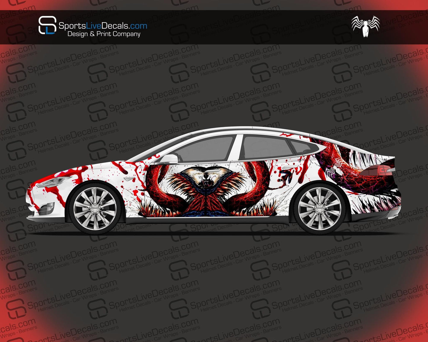 Custom Car Wrap Design