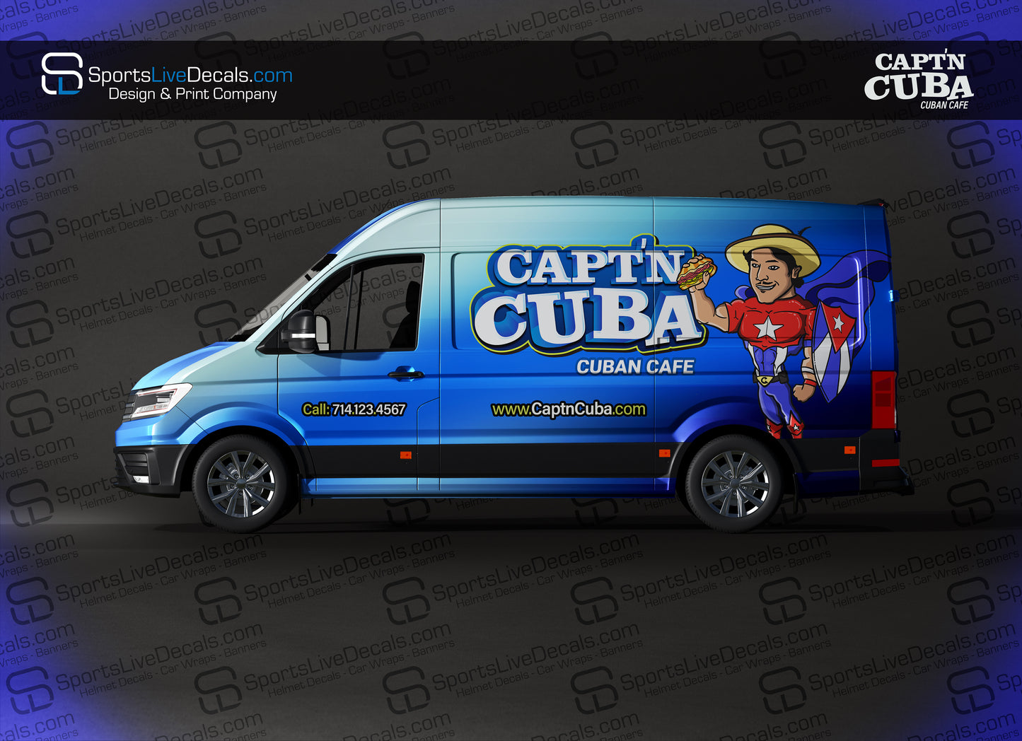 Custom Car Wrap Design