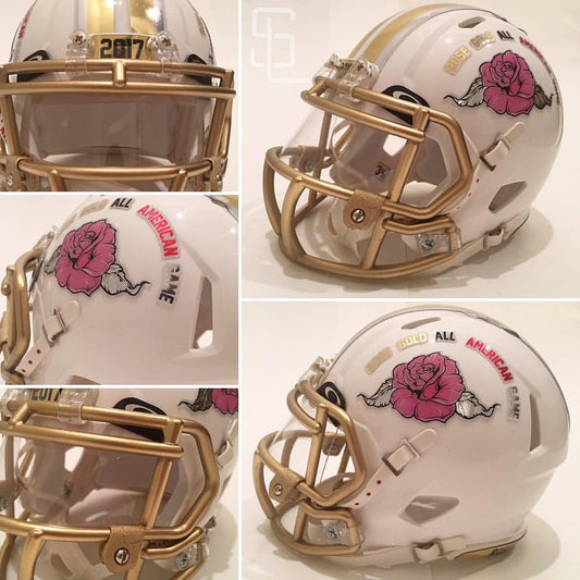 Mini Helmet Decals with Gloss finish