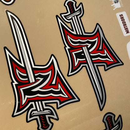 Side Decals Metallic with Gloss finish