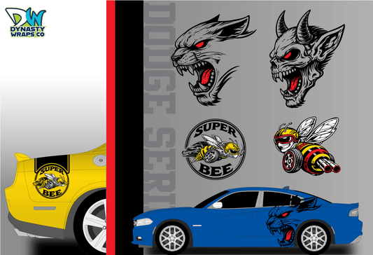 Dynasty Wraps - Dodge Series - Sports Live Decals