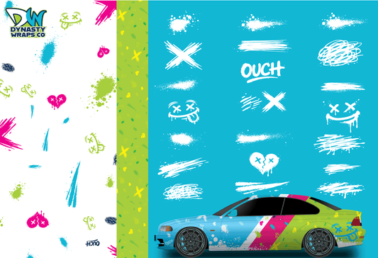 Dynasty Wraps - Street Chaos - Sports Live Decals