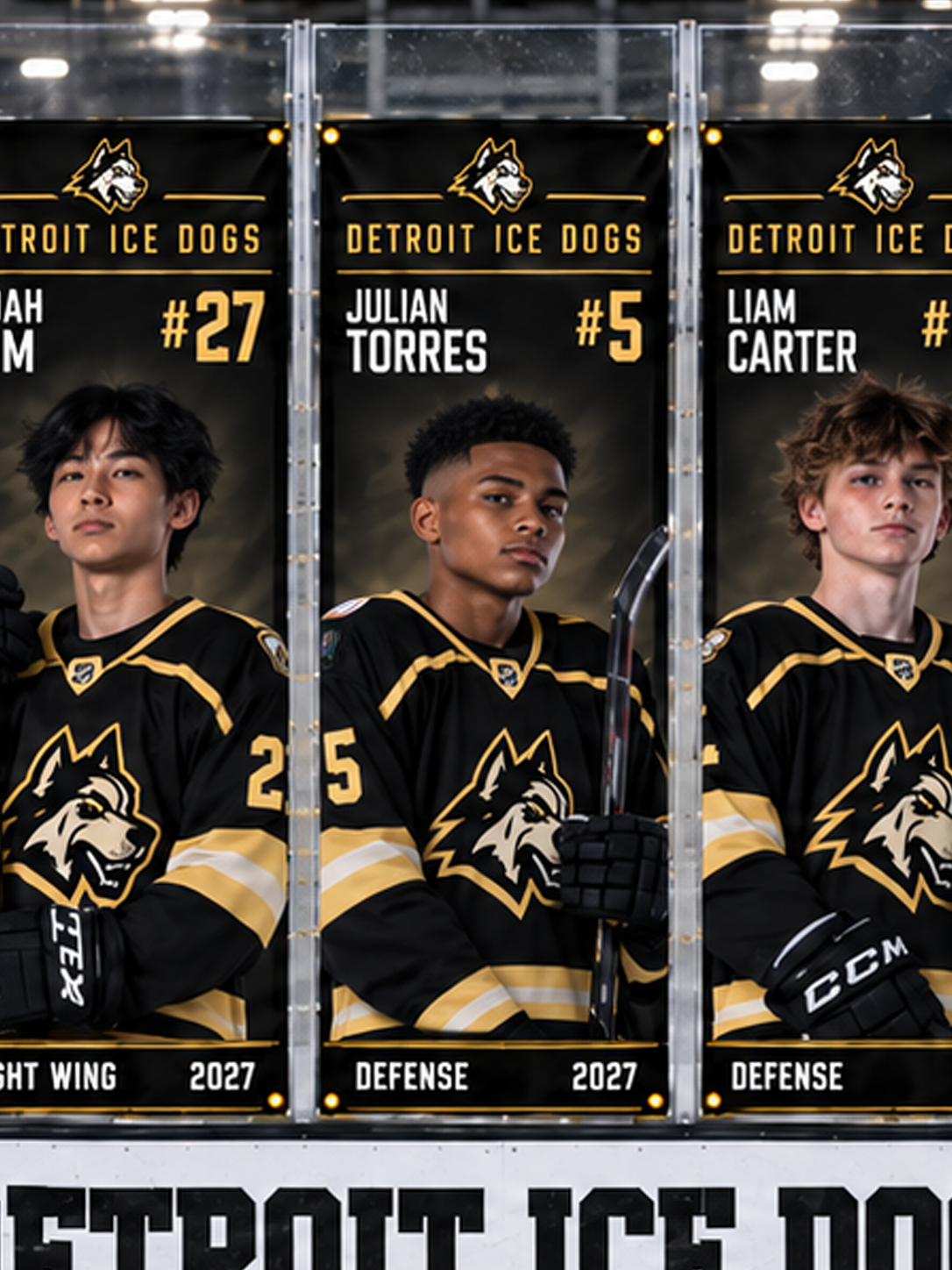 Team Player Banners