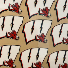 Test Side Decals with Gloss finish Test - Sports Live Decals