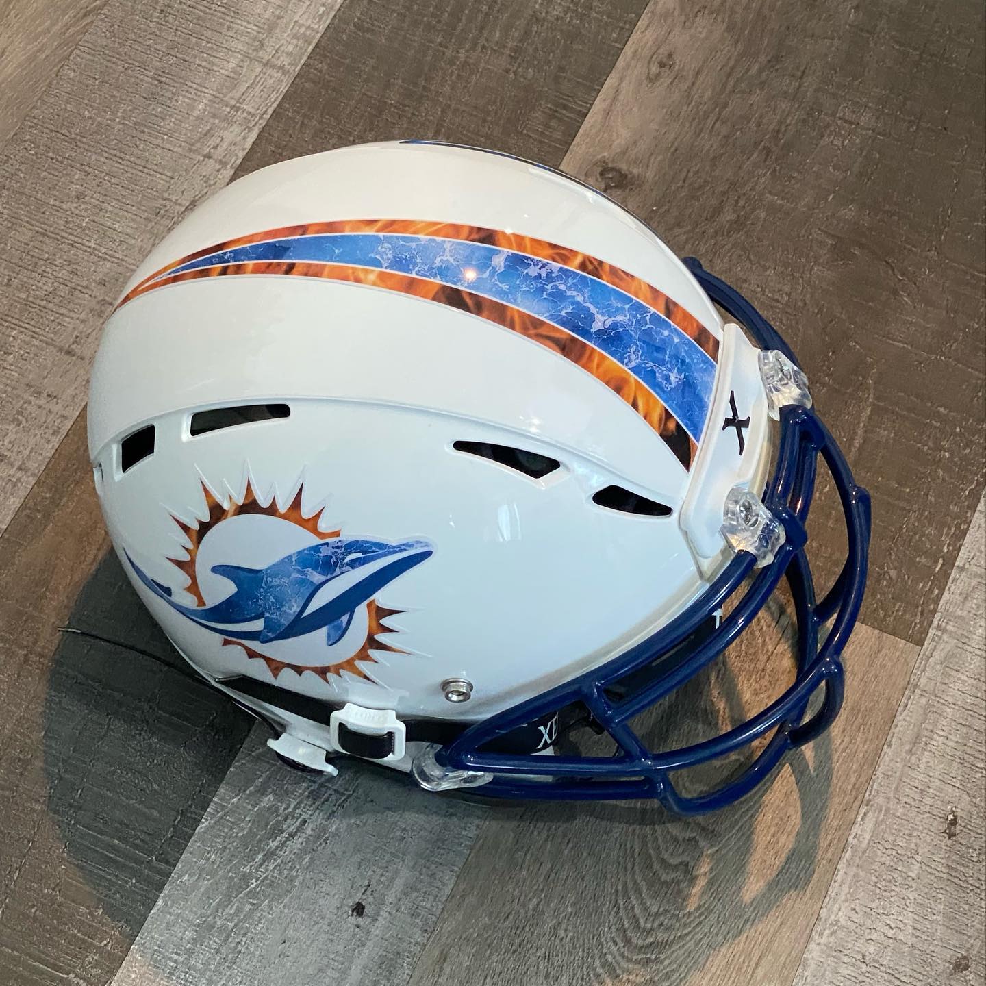 columbia football helmet center stripe Stripe Decals – Sports Live Decals