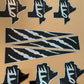 PACKAGE 3 • Large sides, stripe, back name decal or logo and bumper combo