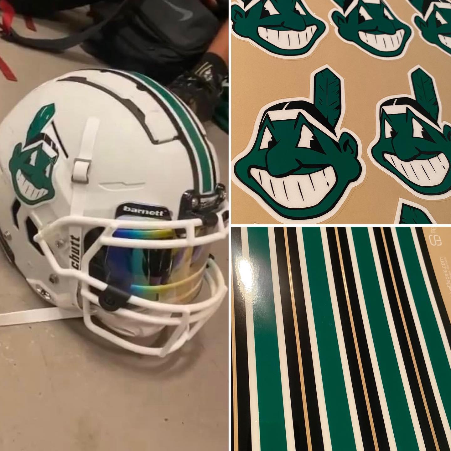 PACKAGE 2 • Side Decal and 20" stripe combo