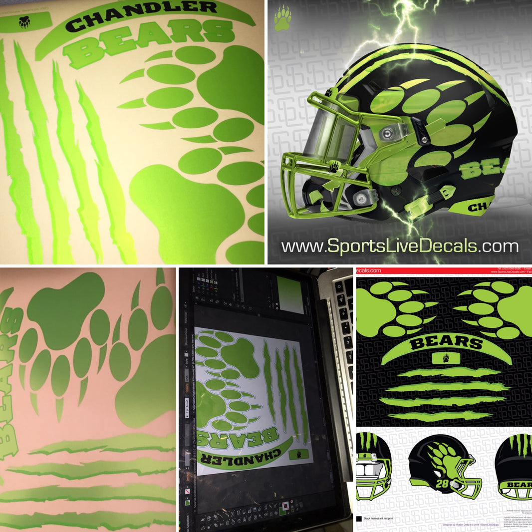 Helmet Decals Sports Live Decals